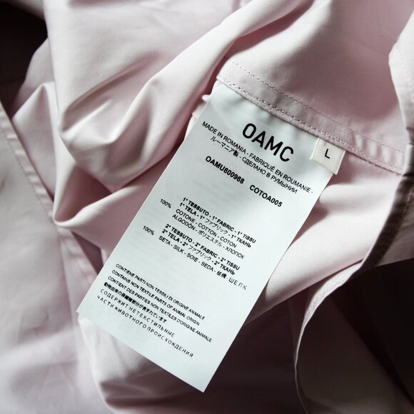 BNWT SS22 OAMC LUMEN SHIRT XS & L - Picture 10 of 16